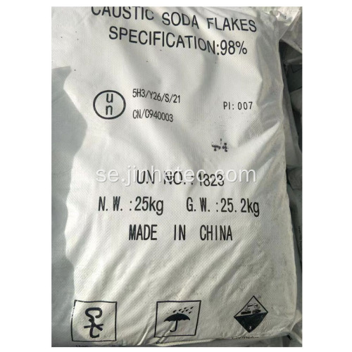 Joniska membran kaustiska sodaflingor Pearl 99%